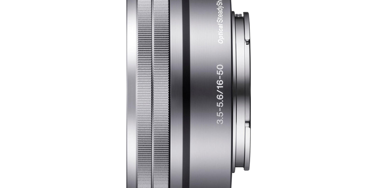 Sony E PZ 16-50mm F3.5-5.6 OSS (SELP1650, Silver, Retail Packing