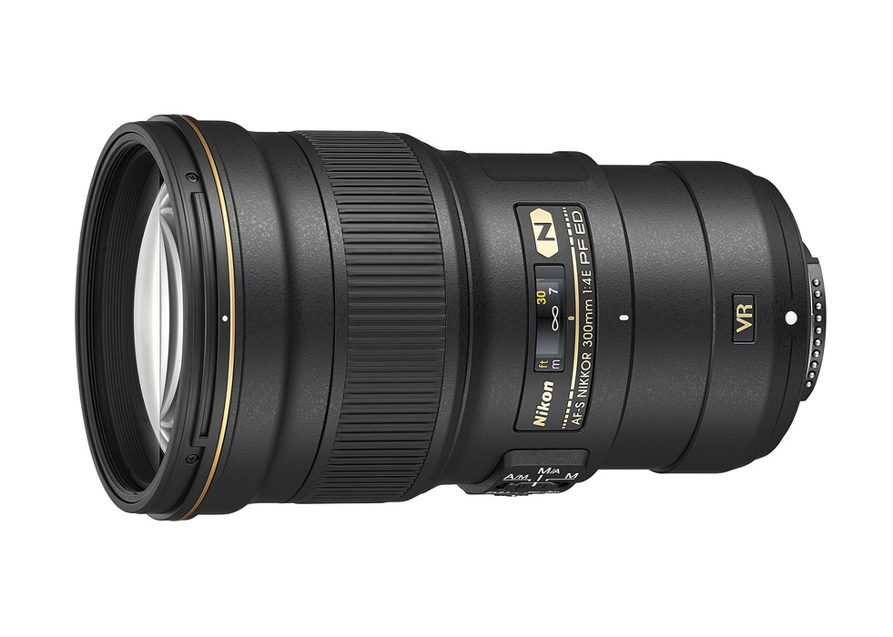 Nikon 300mm f/4E PF VR AF-S ED-IF Telephoto Nikkor Lens - Black