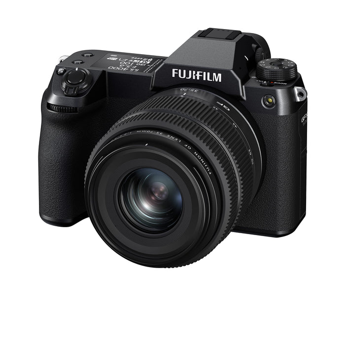 Fujifilm GFX50S II Body with Fujinon GF 35-70mm F4.5-5.6 WR Lens - Black