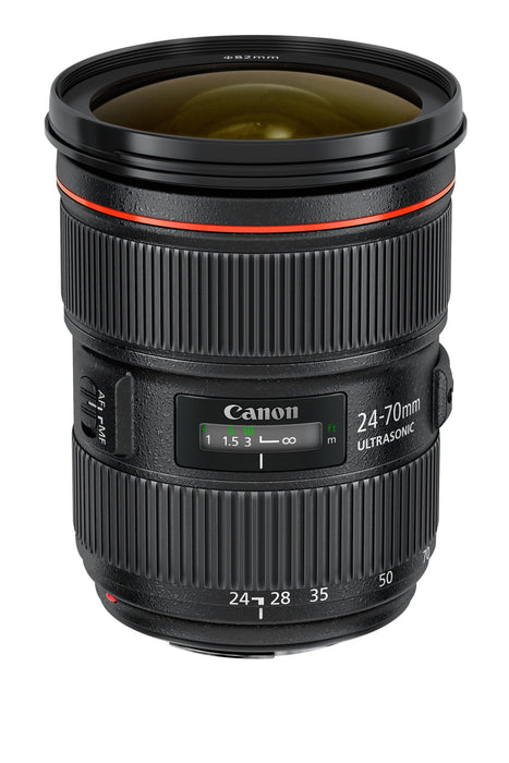 Canon EF 24-70mm f/2.8L USM Standard Zoom Lens - Black
