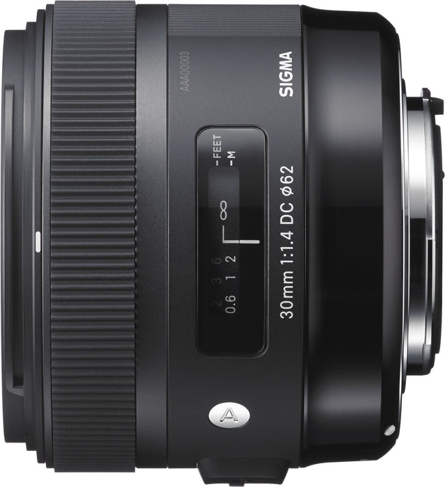 Sigma 30mm f/1.4 DC HSM Lens for Nikon DSLR Cameras - Black