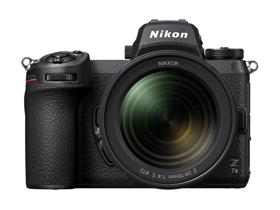Nikon Z 7II FX-Format Mirrorless Camera Body W/Nikkor Z 24-70mm f/4 S - Black