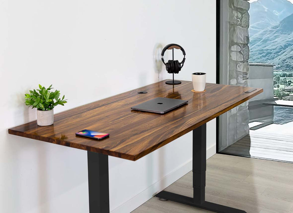 Wildwood Desk - Solid Wood Black