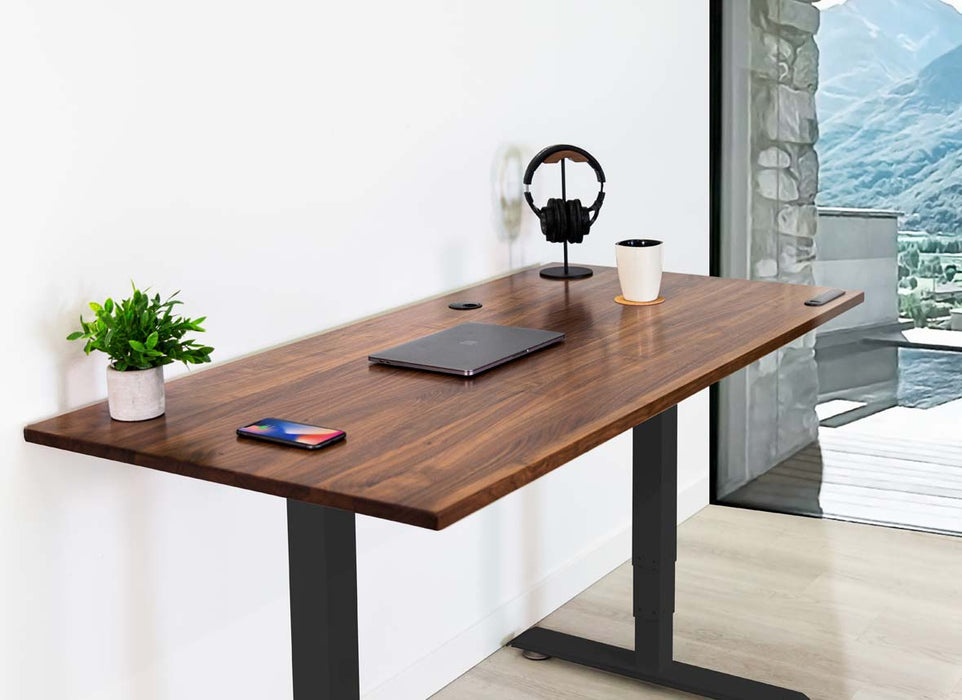 Wildwood Desk - Solid Wood Black