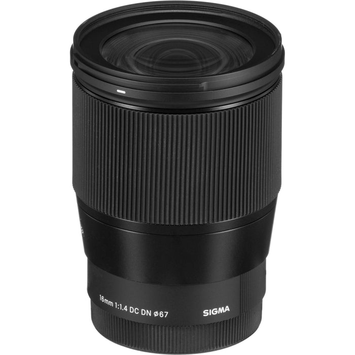 Sigma 16mm f/1.4 DC DN Contemporary Lens for Micro Four Thirds - Black